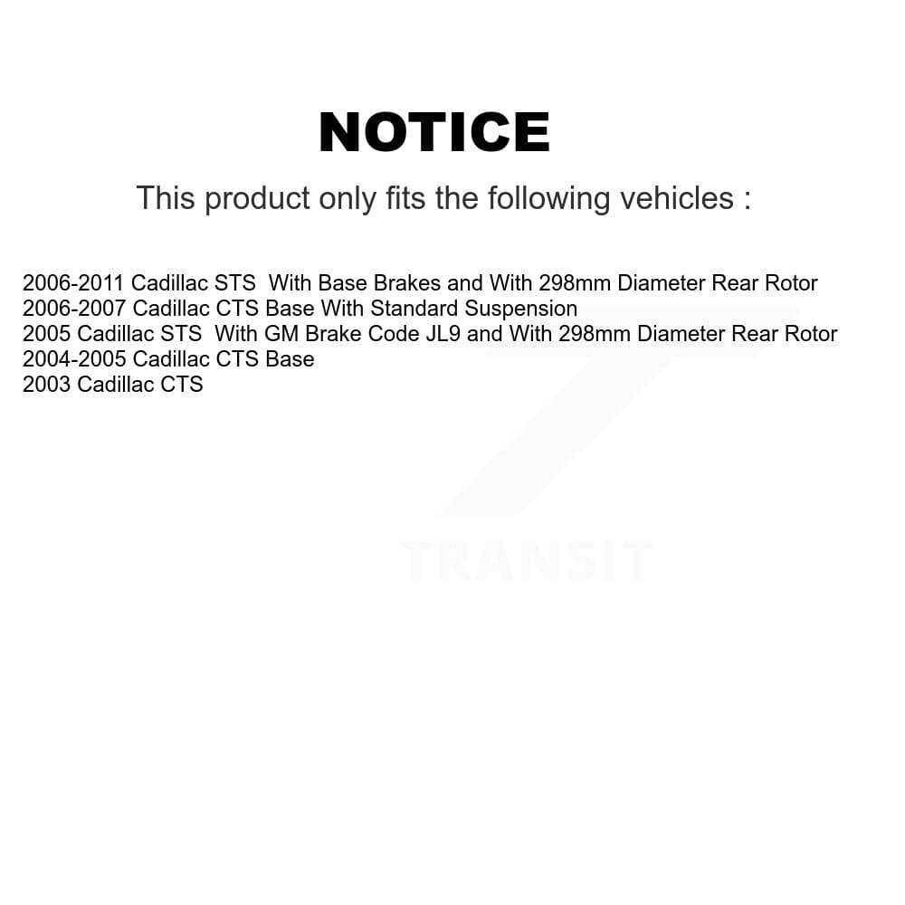 Transit Auto - KGA-104139 - Rear Disc Brake Kits image 19