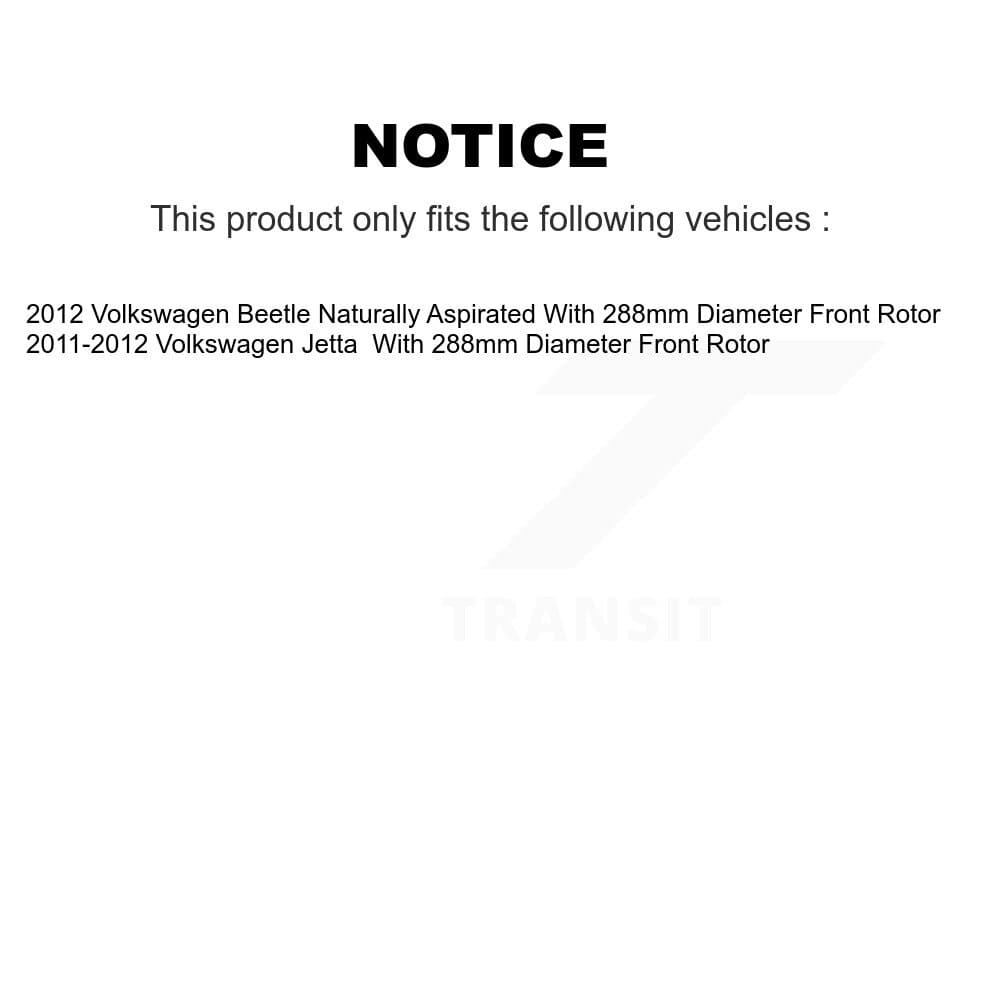 Transit Auto - KGA-104374 - Front and Rear Disc Brake Kits image 24