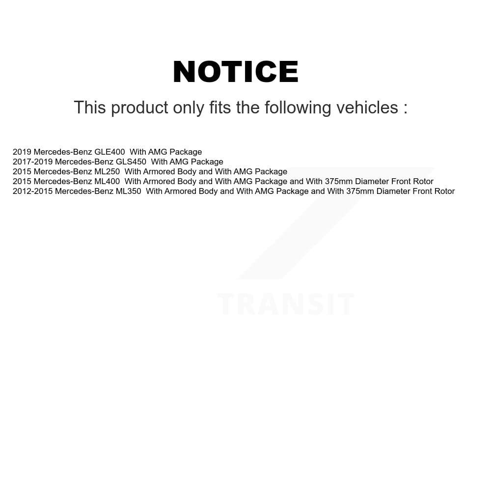 Transit Auto - KGA-104633 - Front Disc Brake Kits image 19