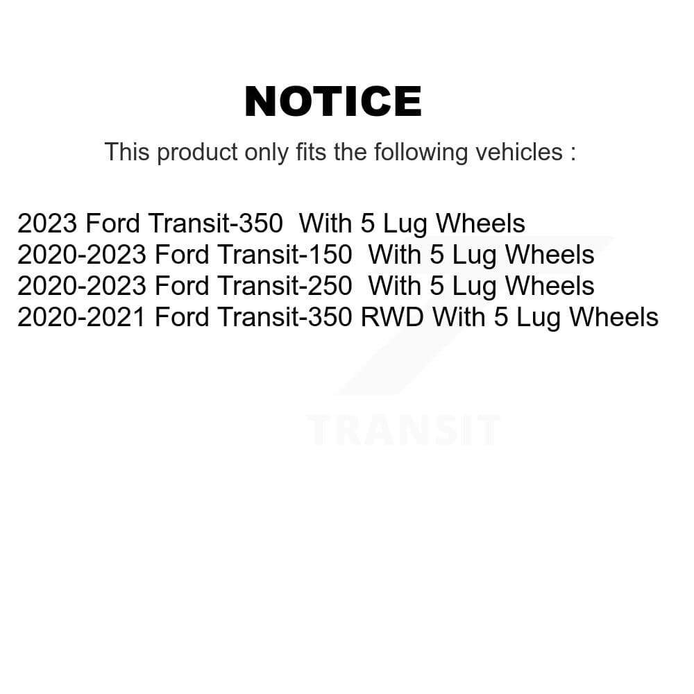 Transit Auto - KGA-105594 - Rear Disc Brake Kits image 19