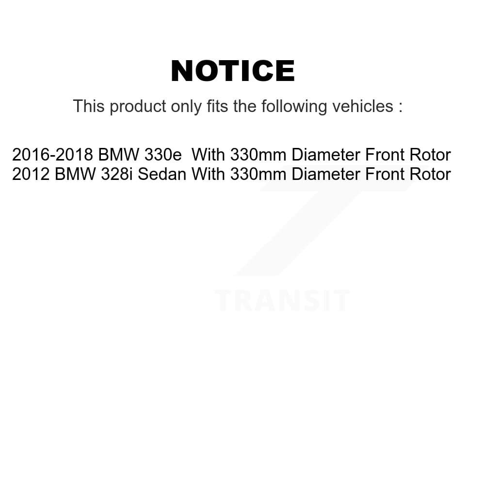 Transit Auto - KGA-105622 - Front Disc Brake Kits image 19