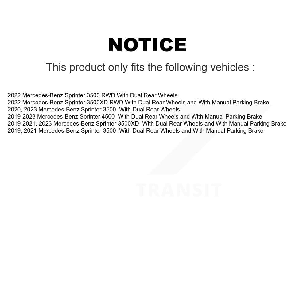Transit Auto - KGA-105714 - Front and Rear Disc Brake Kits image 19