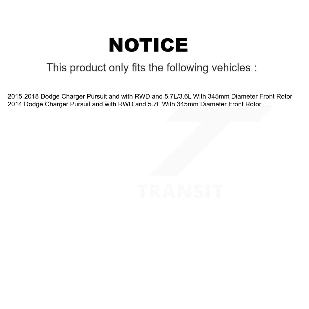 Transit Auto - KGA-106022 - Front Disc Brake Kits image 19