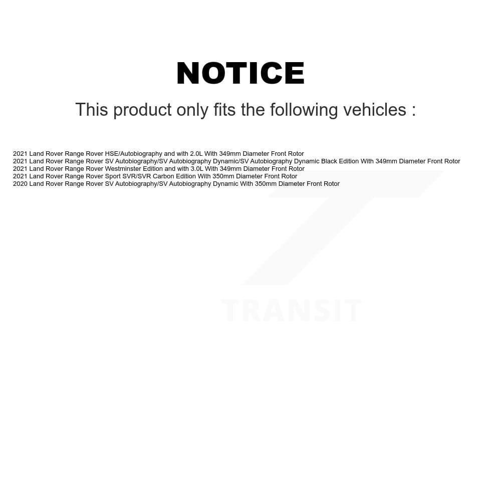 Transit Auto - KGA-106244 - Front Disc Brake Kits image 19