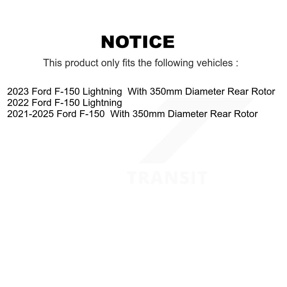 Transit Auto - KGA-106283 - Rear Disc Brake Kits image 19