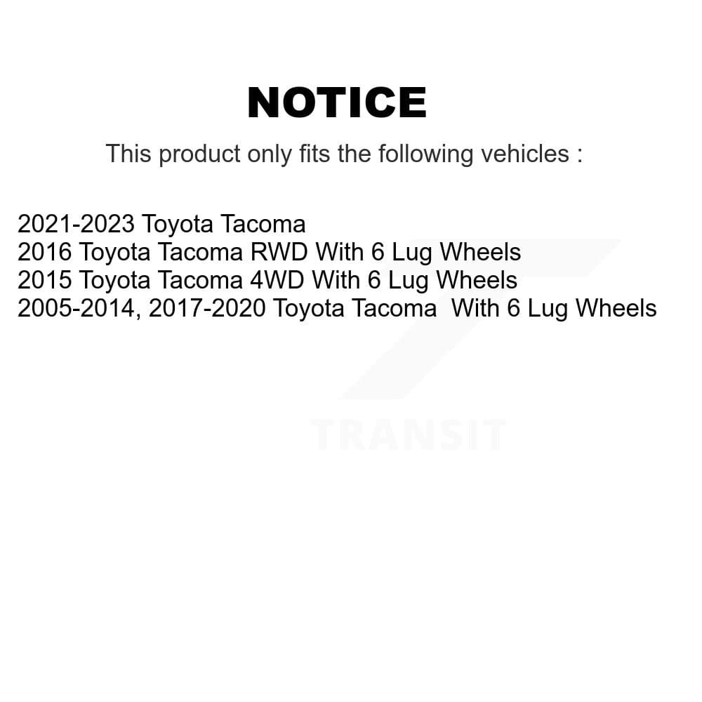 Transit Auto - KGA-106318 - Front and Rear Disc Brake Kits image 24