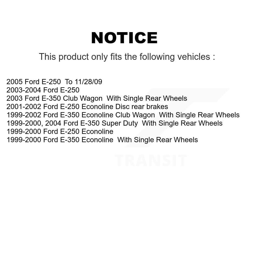 Transit Auto - KGA-106690 - Rear Disc Brake Kits image 19