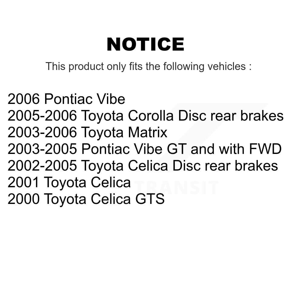 Transit Auto - KGA-107069 - Rear Disc Brake Kits image 19