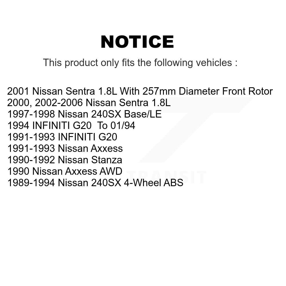 Transit Auto - KGC-100472 - Front Disc Brake Kits image 19