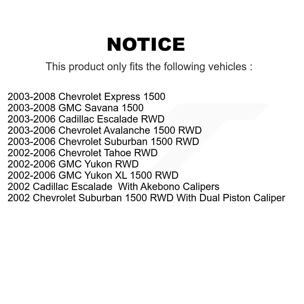 Transit Auto - KGC-100691 - Front and Rear Disc Brake Kits image 19
