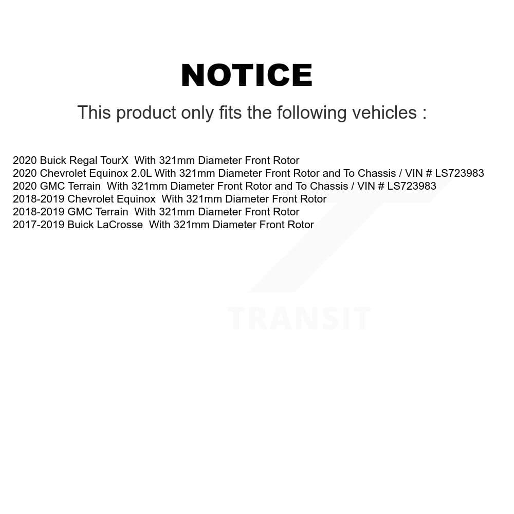 Transit Auto - KGC-100902 - Front and Rear Disc Brake Kits image 19