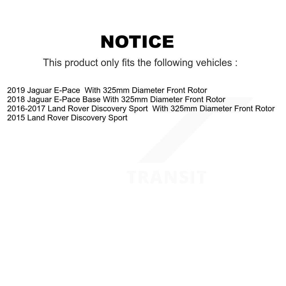 Transit Auto - KGC-100976 - Front and Rear Disc Brake Kits image 19