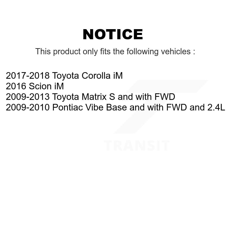 Transit Auto - KGC-101034 - Front and Rear Disc Brake Kits image 19