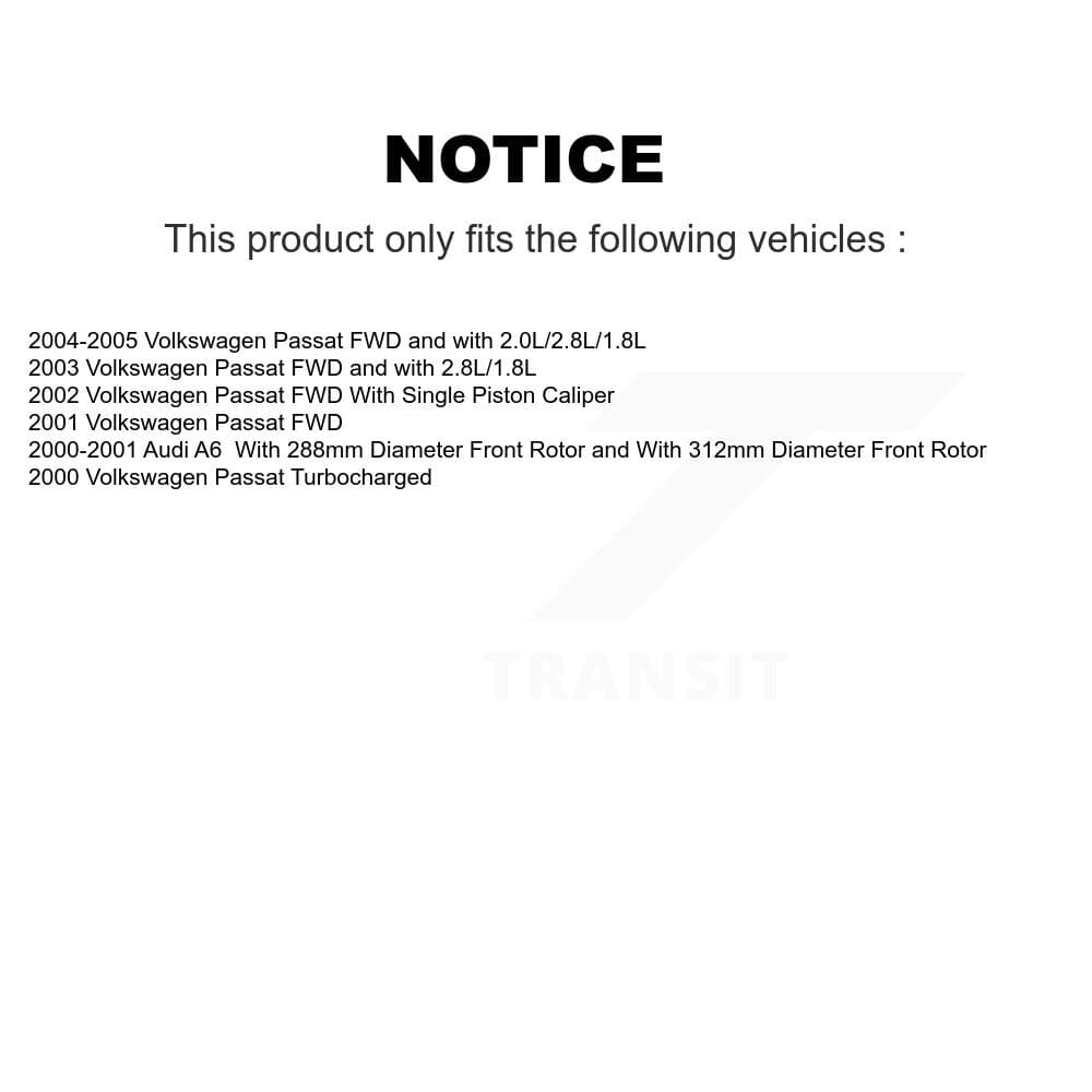 Transit Auto - KGC-101303 - Front and Rear Disc Brake Kits image 19