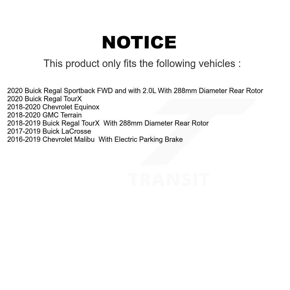 Transit Auto - KGC-101696 - Rear Disc Brake Kits image 19