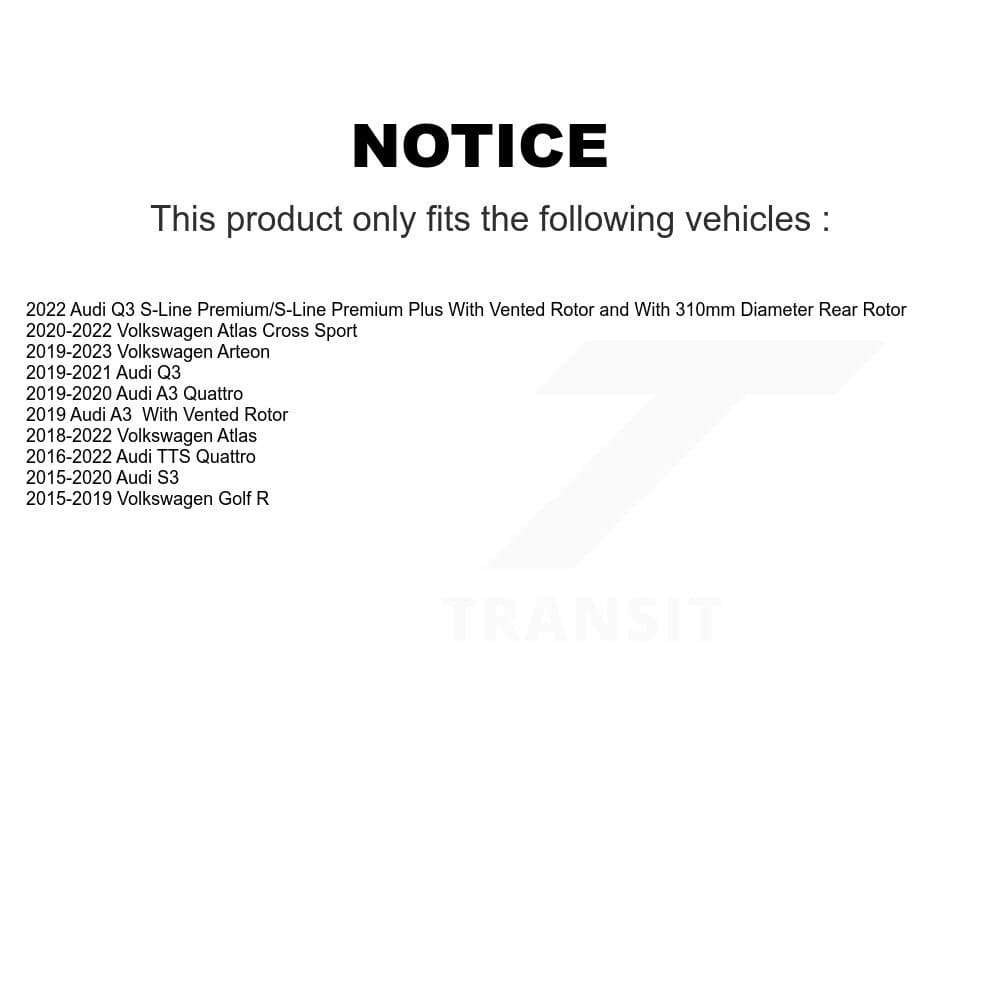 Transit Auto - KGC-101758 - Rear Disc Brake Kits image 19