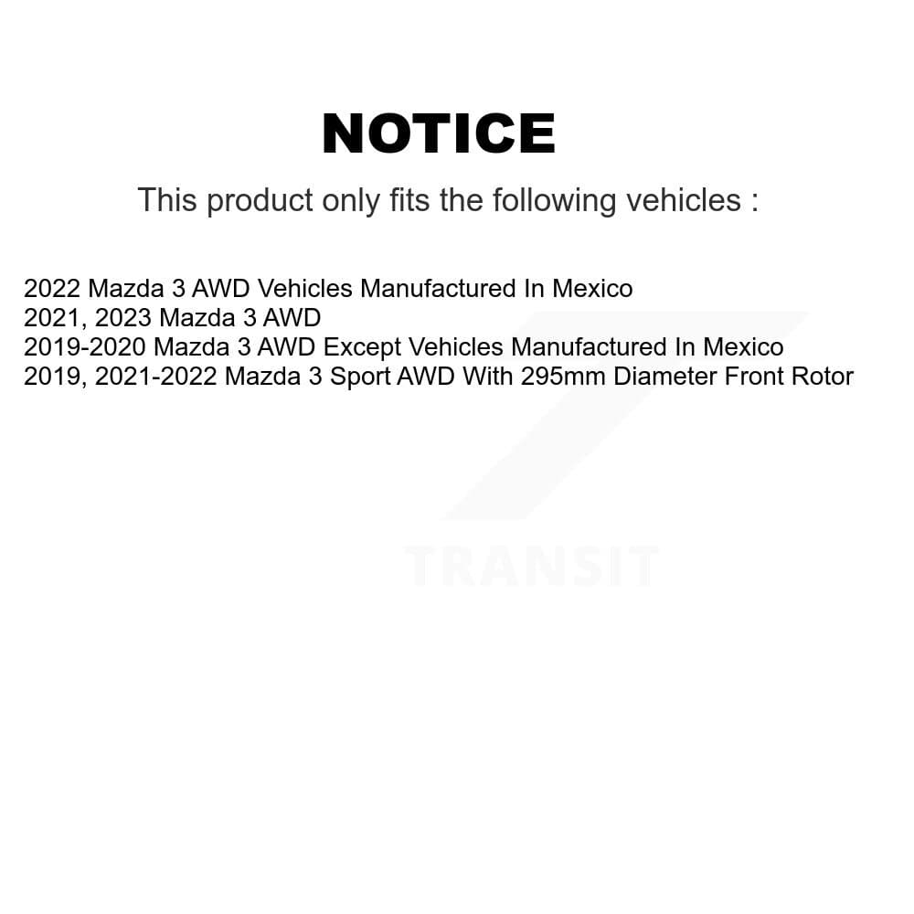 Transit Auto - KGC-102187 - Front Disc Brake Kits image 19