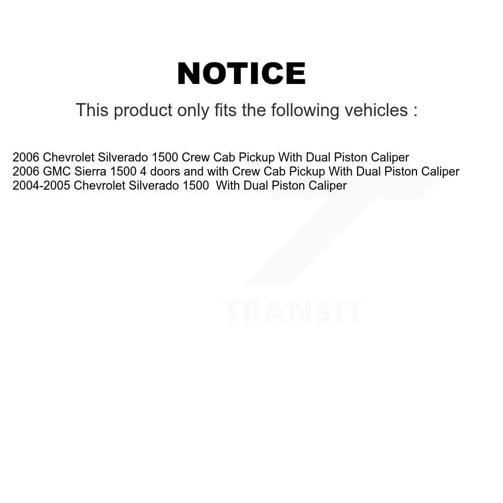 Transit Auto - KGC-103406 - Rear Disc Brake Kits image 19