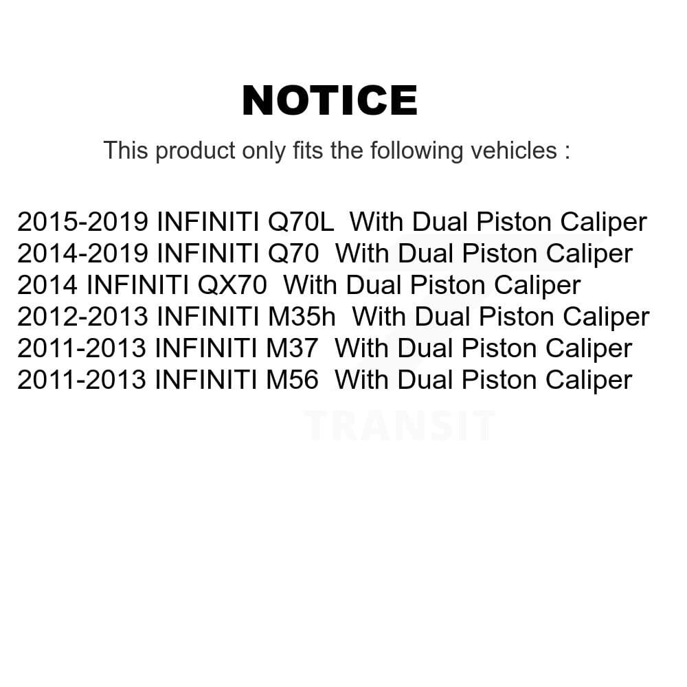 Transit Auto - KGC-103631 - Front and Rear Disc Brake Kits image 19
