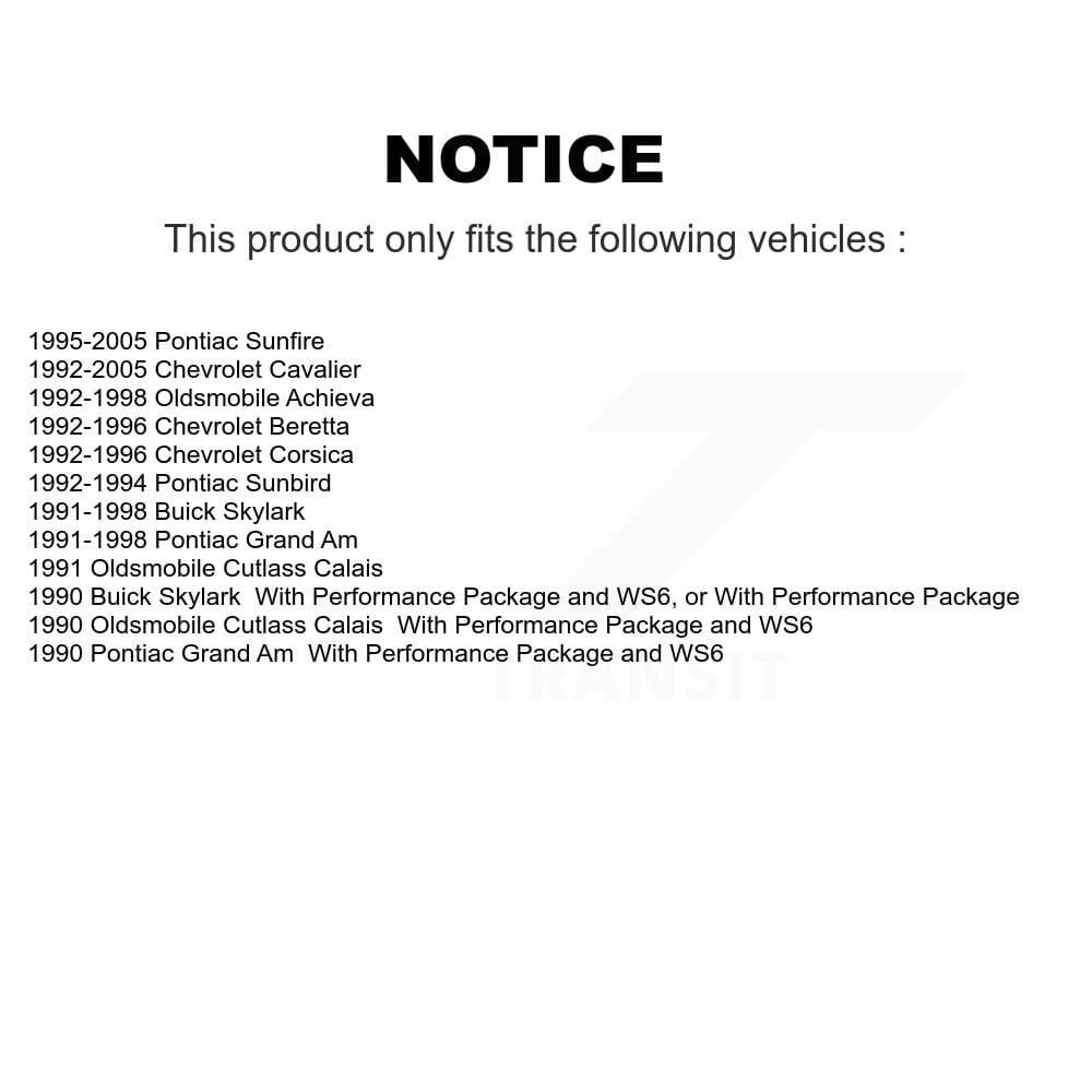 Transit Auto - KGF-100001 - Front Disc Brake Kits image 19