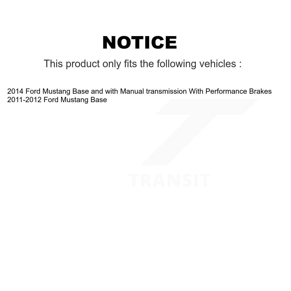 Transit Auto - KGF-100653 - Front and Rear Disc Brake Kits image 19