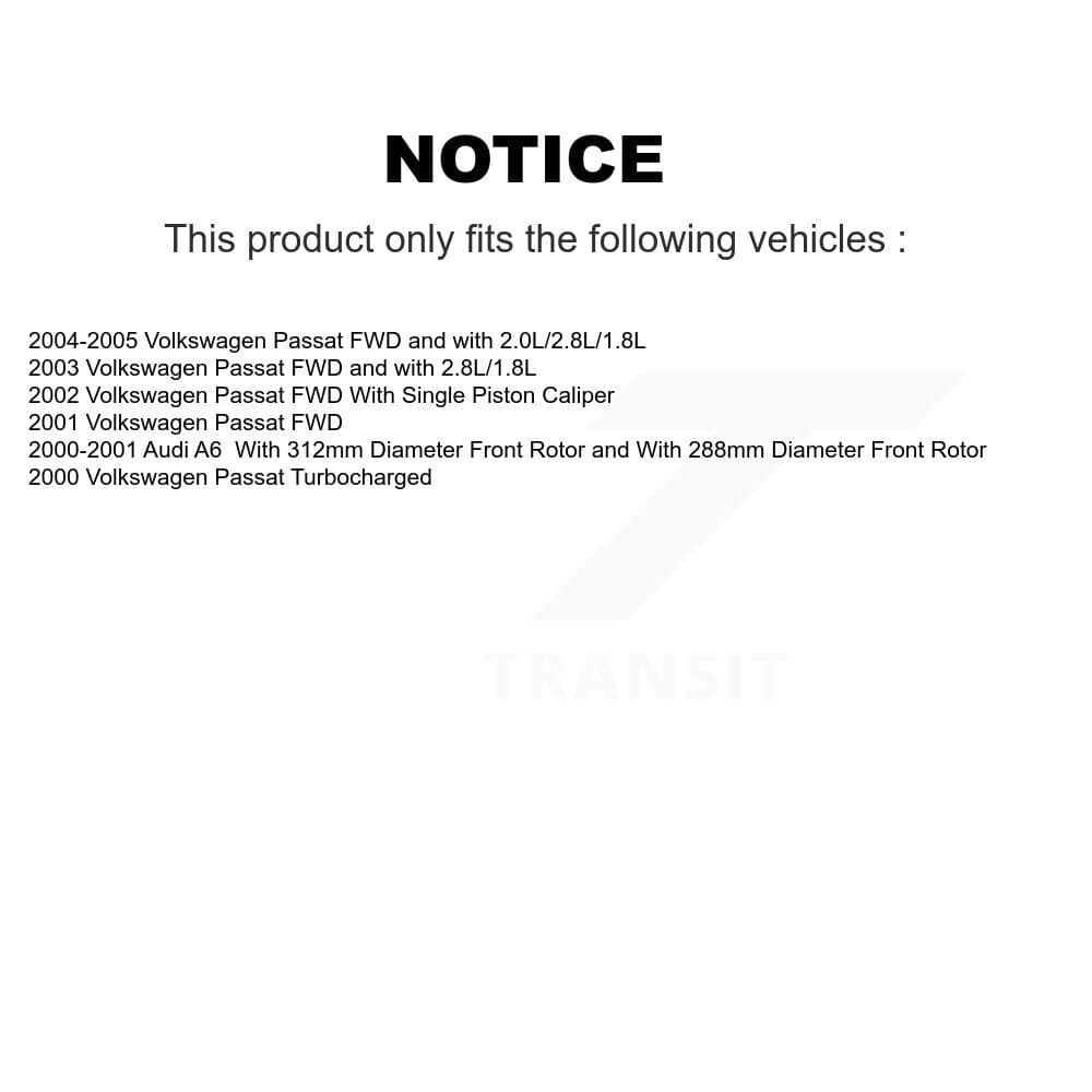 Transit Auto - KGF-100764 - Front and Rear Disc Brake Kits image 19
