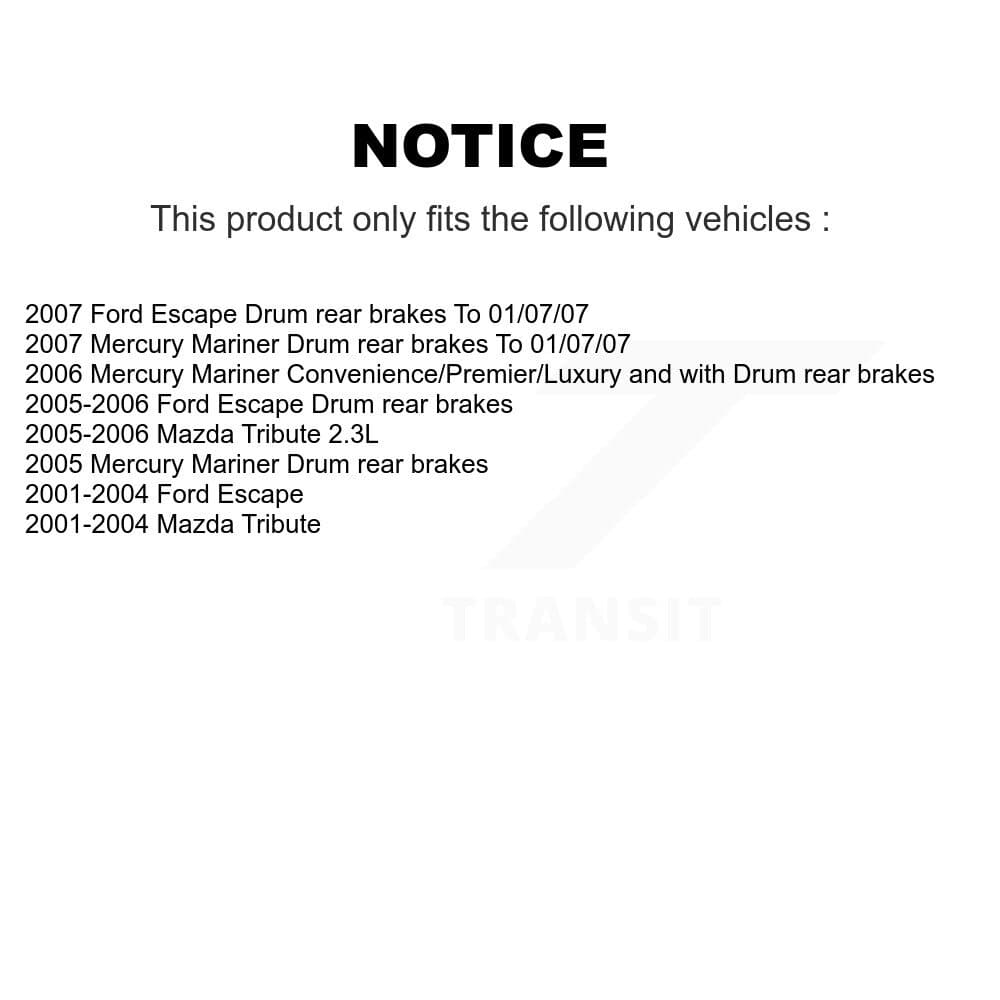 Transit Auto - KGF-102403 - Front and Rear Disc Brake Kits image 24