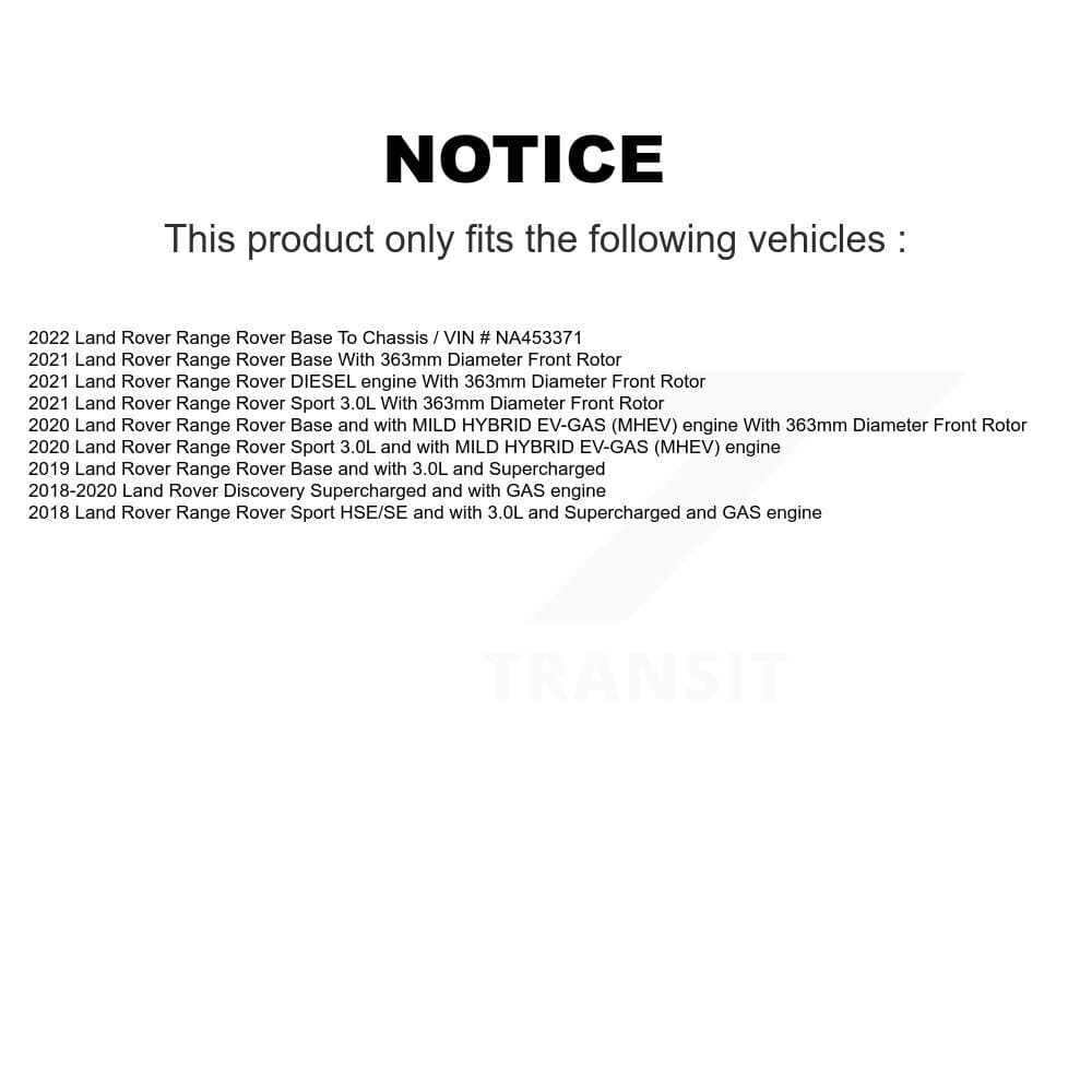 Transit Auto - KGF-103044 - Front Disc Brake Kits image 19