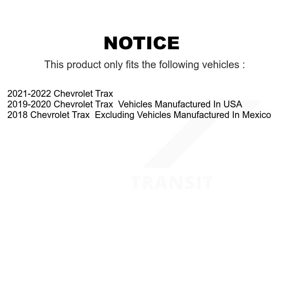 Transit Auto - KGF-103338 - Front and Rear Disc Brake Kits image 24