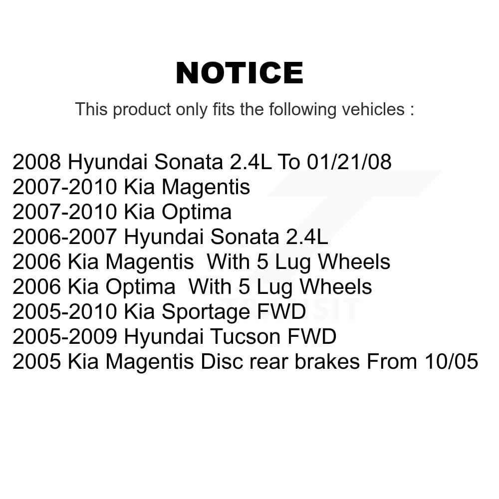 Transit Auto - KGF-103582 - Rear Disc Brake Kits image 19