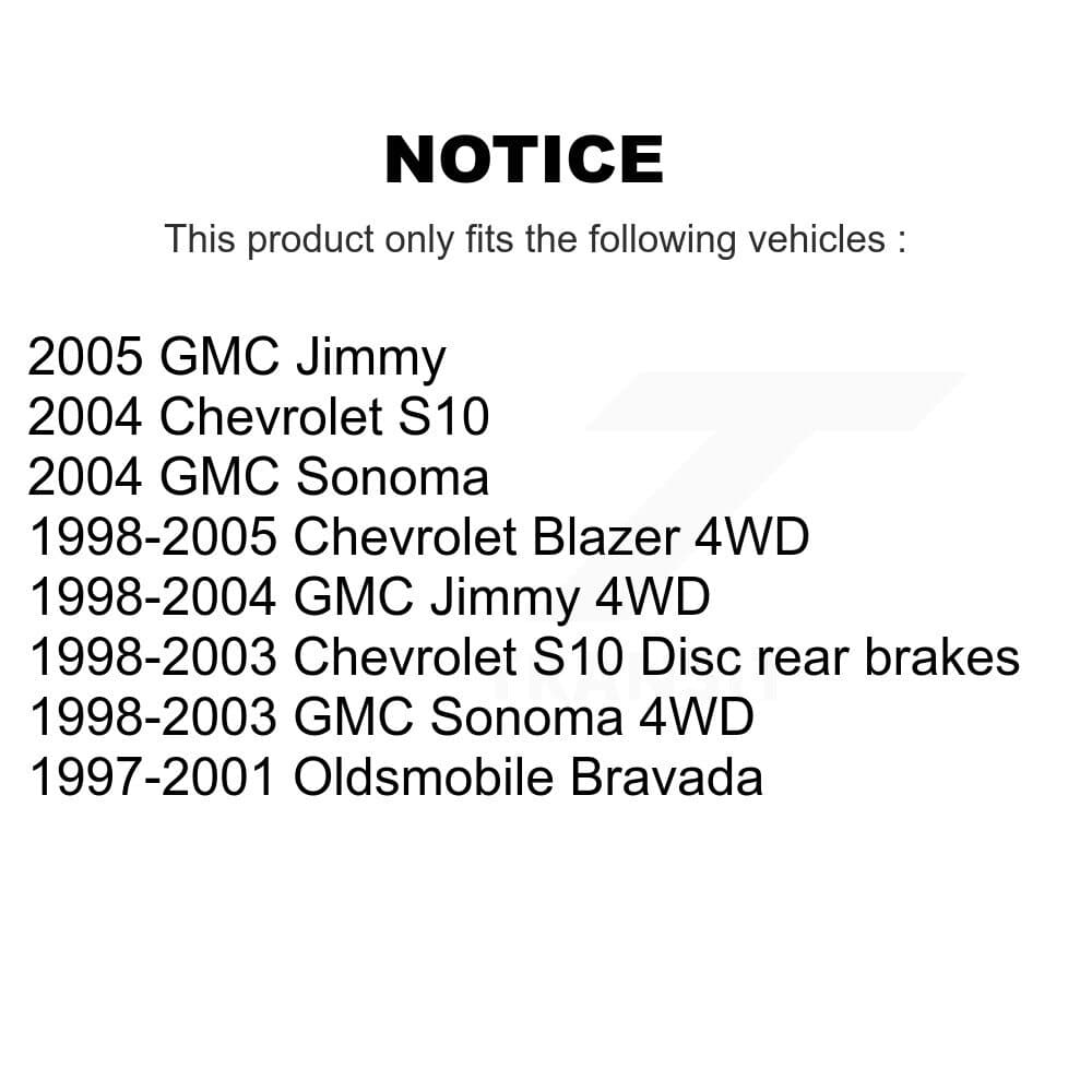 Transit Auto - KGF-103839 - Rear Disc Brake Kits image 19