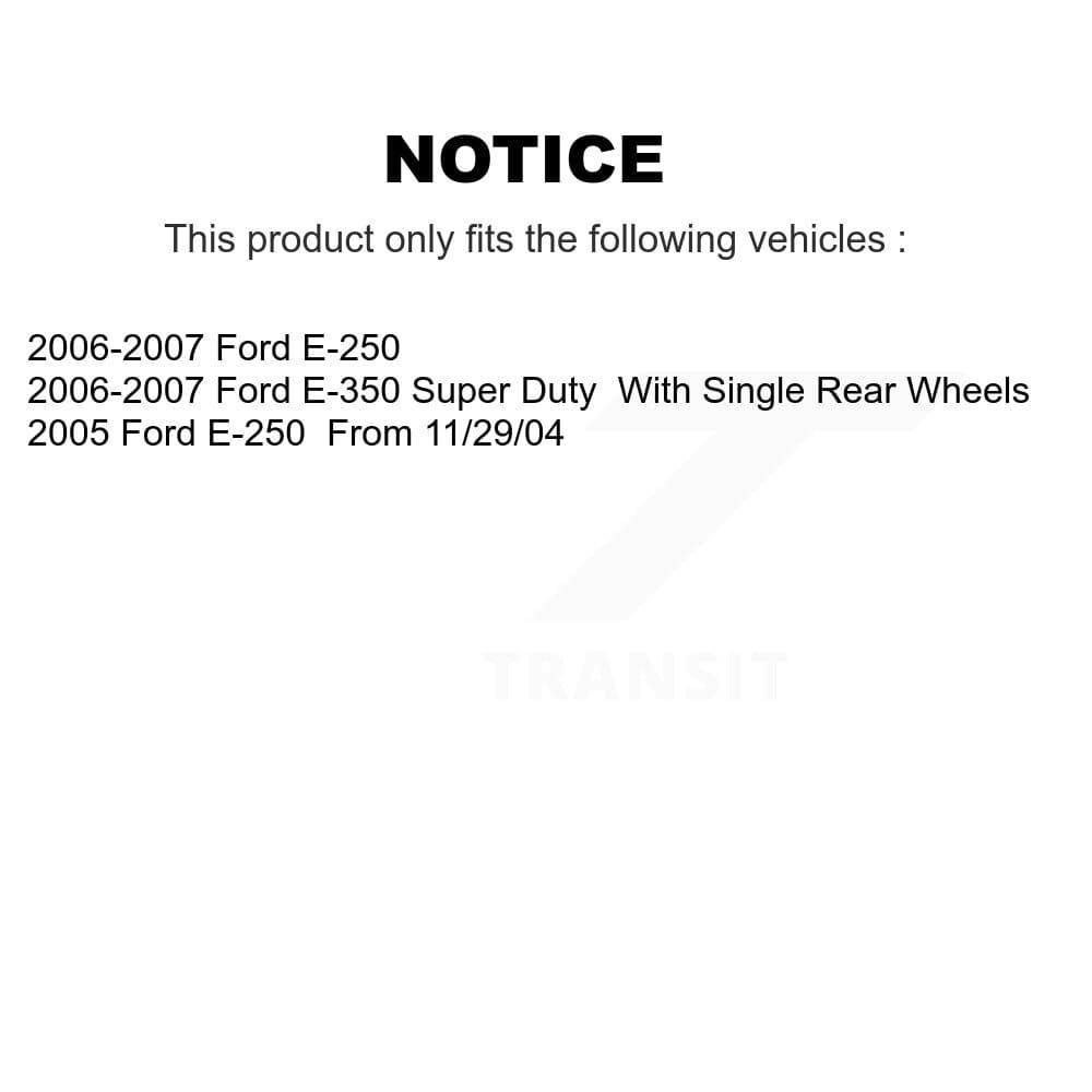 Transit Auto - KGF-103891 - Rear Disc Brake Kits image 19