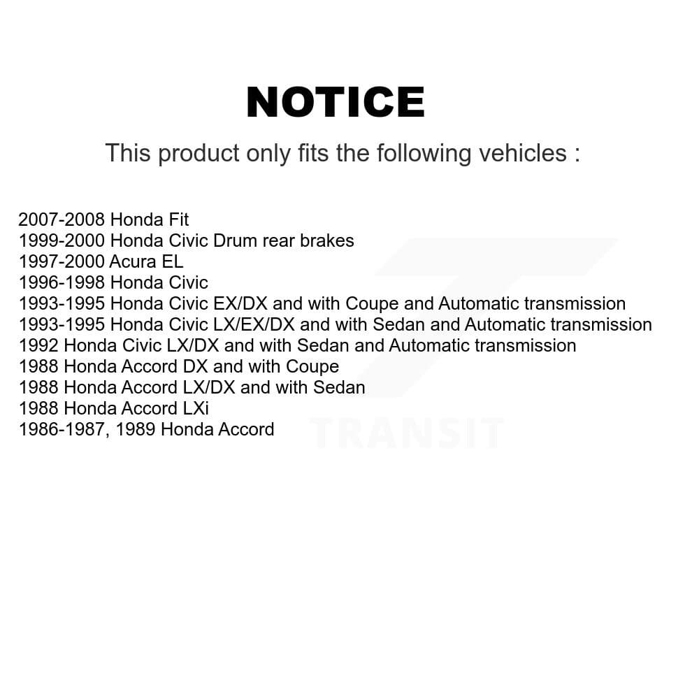 Transit Auto - KGN-100018 - Rear Brake Drum Kits image 19