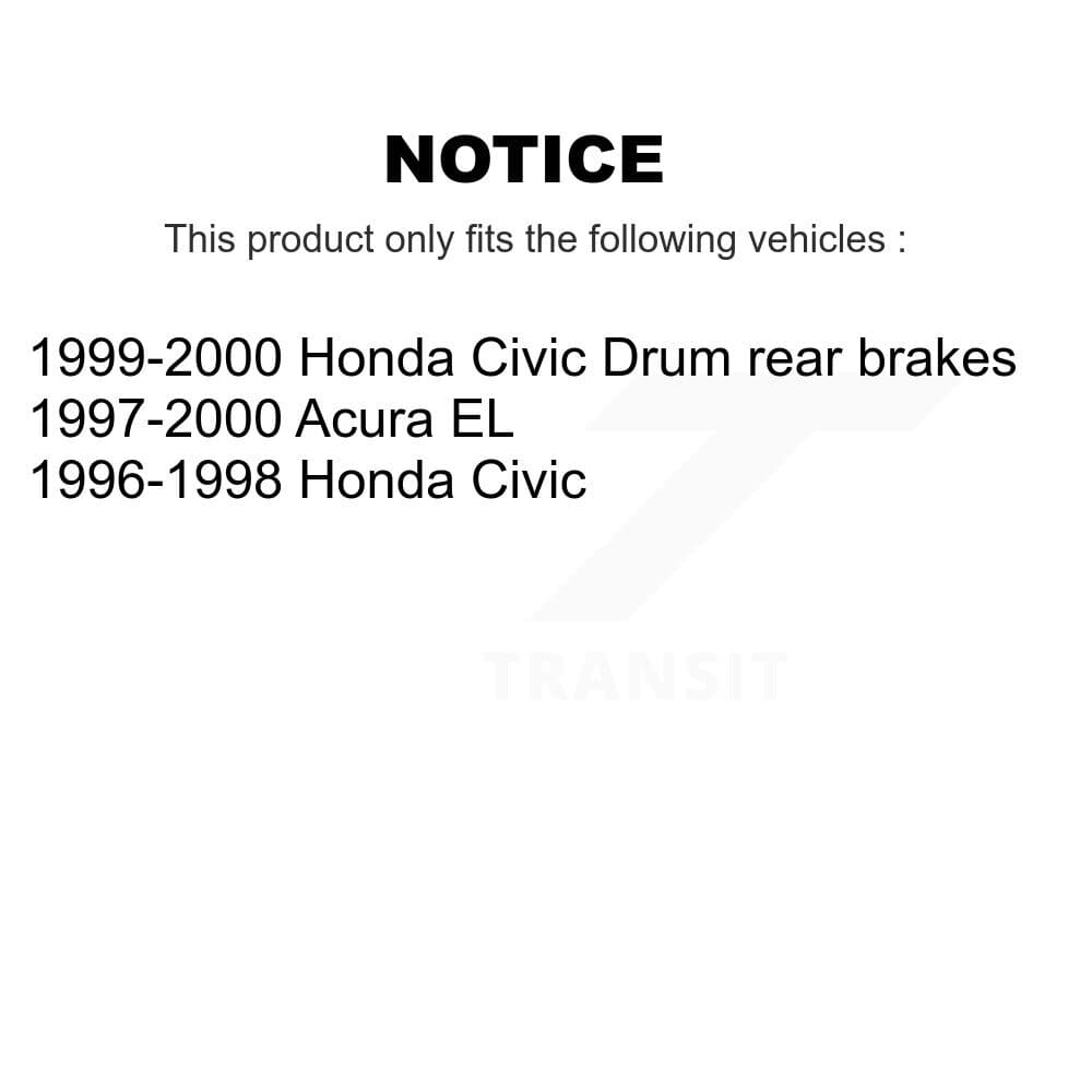 Transit Auto - KGN-100057 - Rear Brake Drum Kits image 19