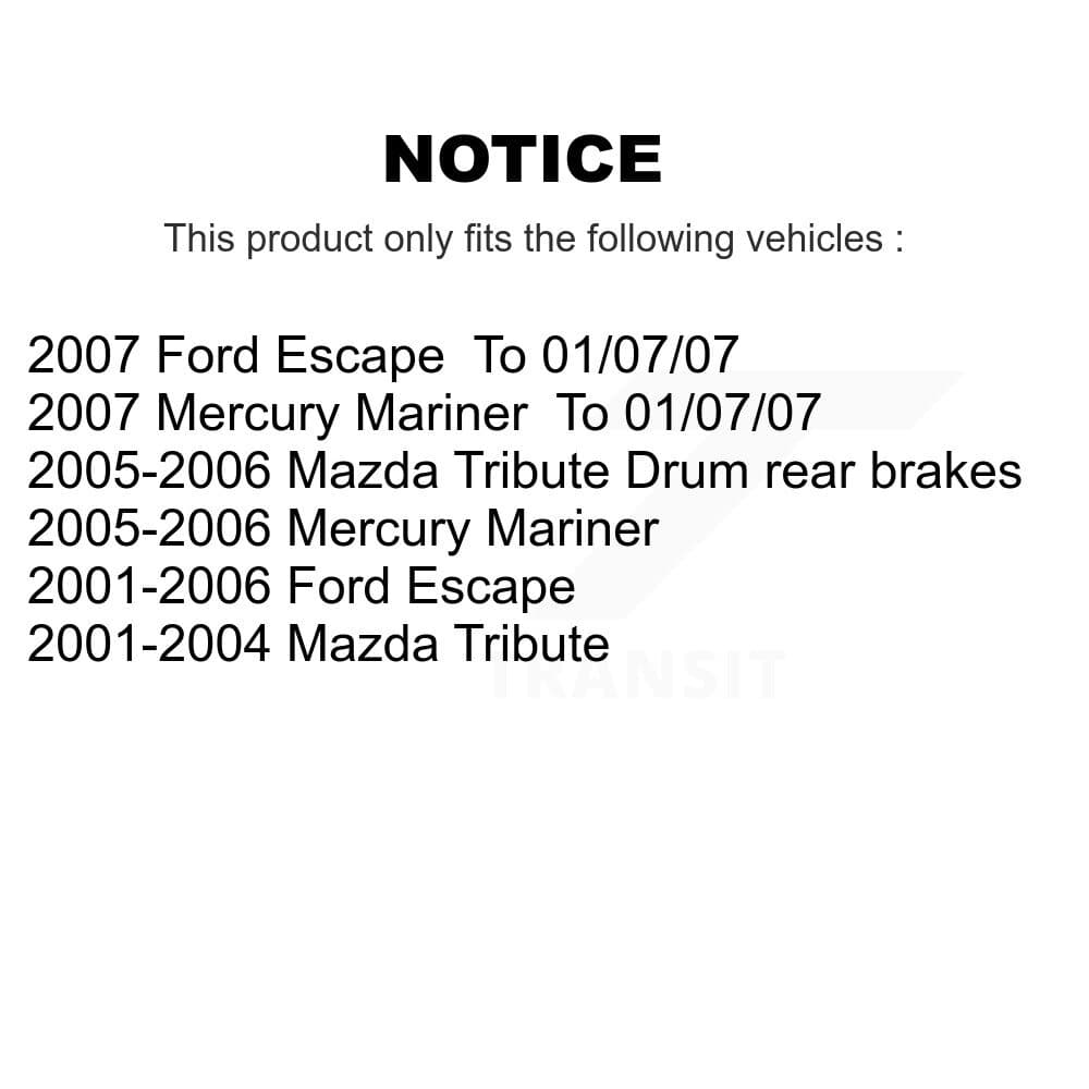 Transit Auto - KGN-100102 - Rear Brake Drum Kits image 19