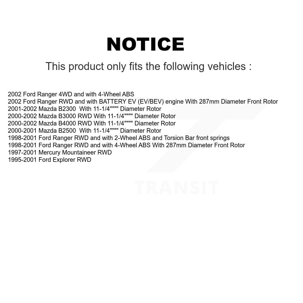 Transit Auto - KGS-100522 - Front Disc Brake Kits image 19