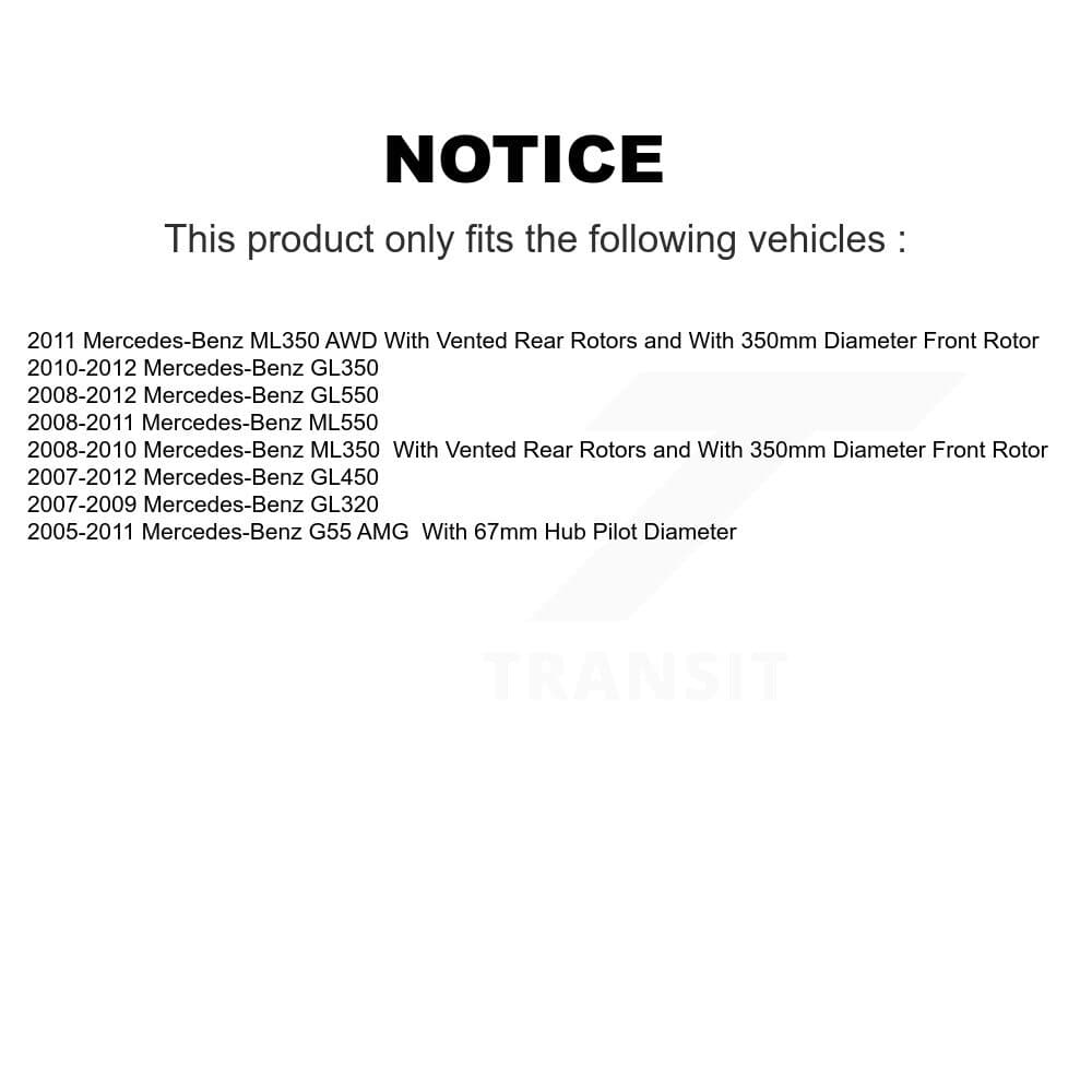 Transit Auto - KGS-100916 - Front and Rear Disc Brake Kits image 19