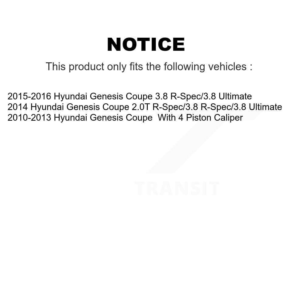 Transit Auto - KGS-101047 - Front and Rear Disc Brake Kits image 19