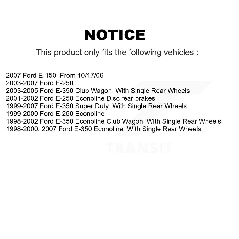 Transit Auto - KGS-101180 - Rear Disc Brake Kits image 19