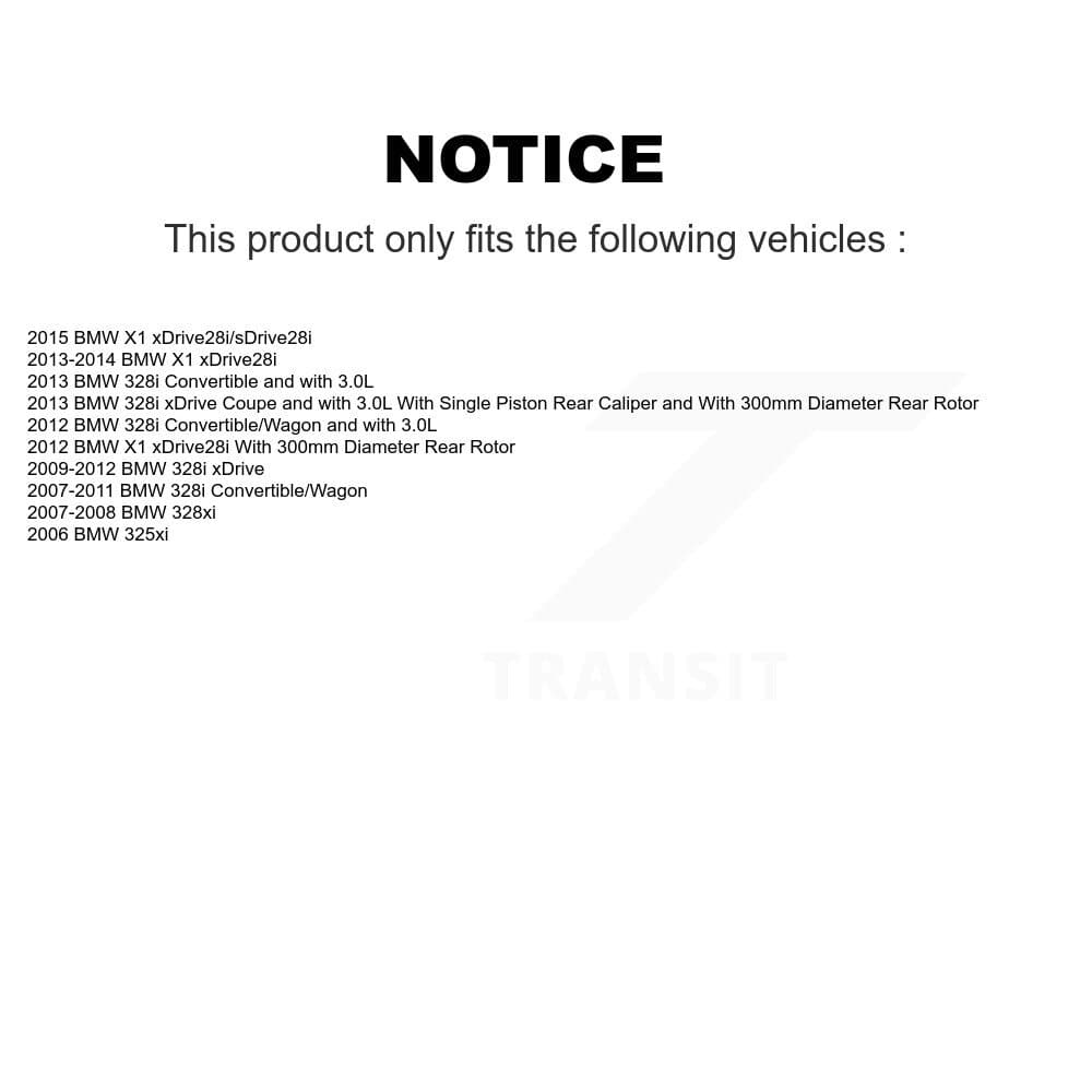 Transit Auto - KGS-101393 - Rear Disc Brake Kits image 19
