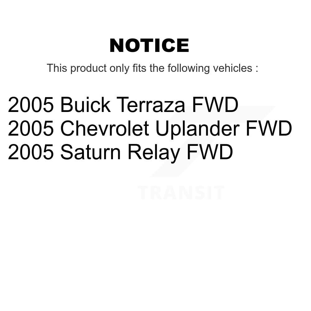 Transit Auto - KGS-101885 - Front and Rear Disc Brake Kits image 19