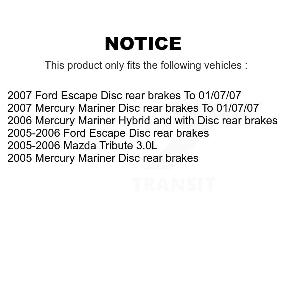 Transit Auto - KGS-102165 - Front and Rear Disc Brake Kits image 24