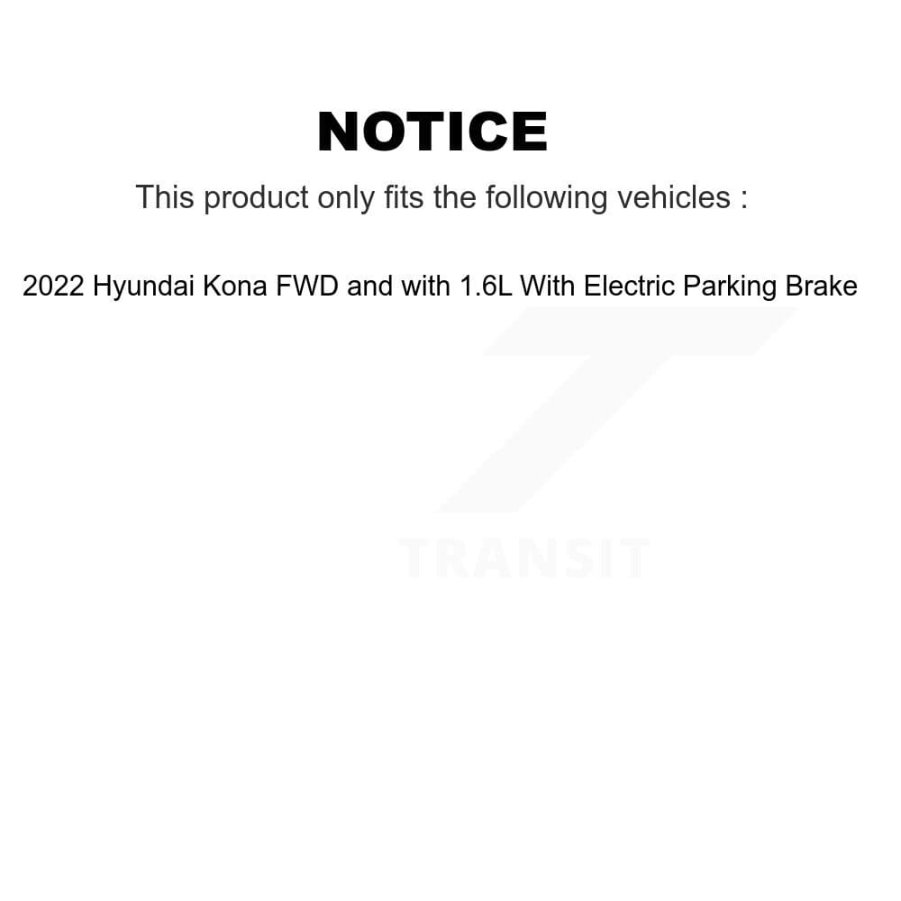 Transit Auto - KGS-102489 - Front and Rear Disc Brake Kits image 19