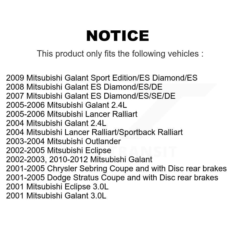 Transit Auto - KGT-100145 - Front Disc Brake Kits image 24