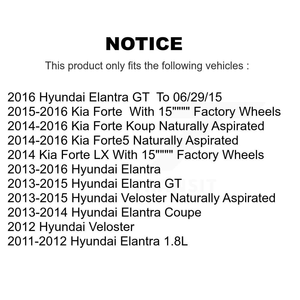 Transit Auto - KGT-100483 - Front Disc Brake Kits image 24