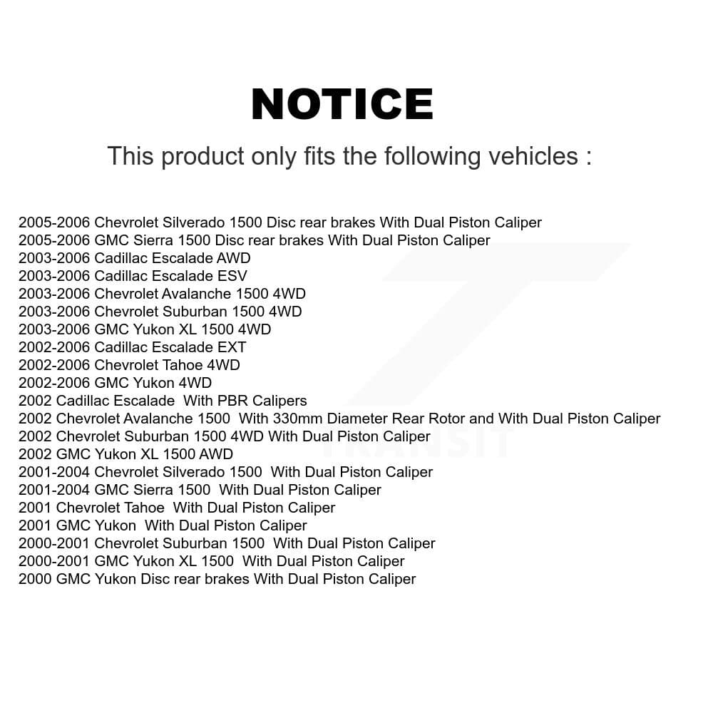 Transit Auto - KGT-100593 - Front and Rear Disc Brake Kits image 24
