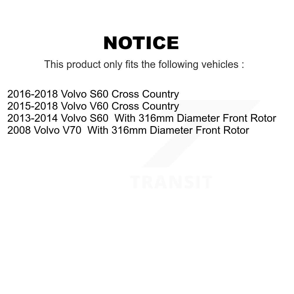 Transit Auto - KGT-101106 - Front and Rear Disc Brake Kits image 24