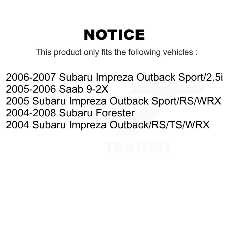 Transit Auto - KGT-101427 - Rear Disc Brake Kits image 24