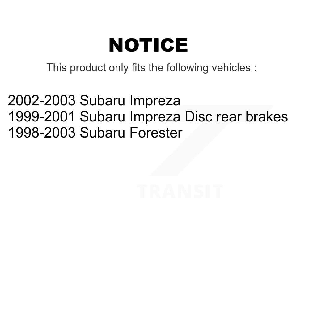 Transit Auto - KGT-101429 - Rear Disc Brake Kits image 24