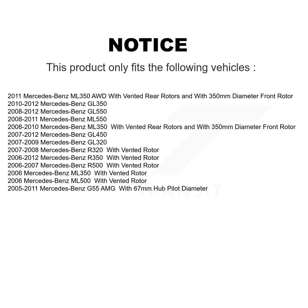 Transit Auto - KGT-101532 - Rear Disc Brake Kits image 24